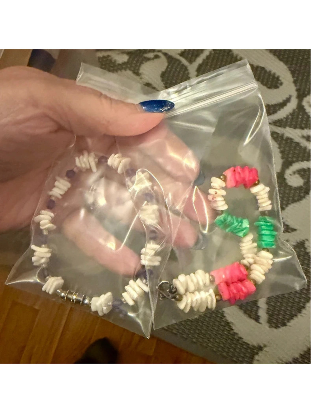 New Puka Colorful Bracelets X2
